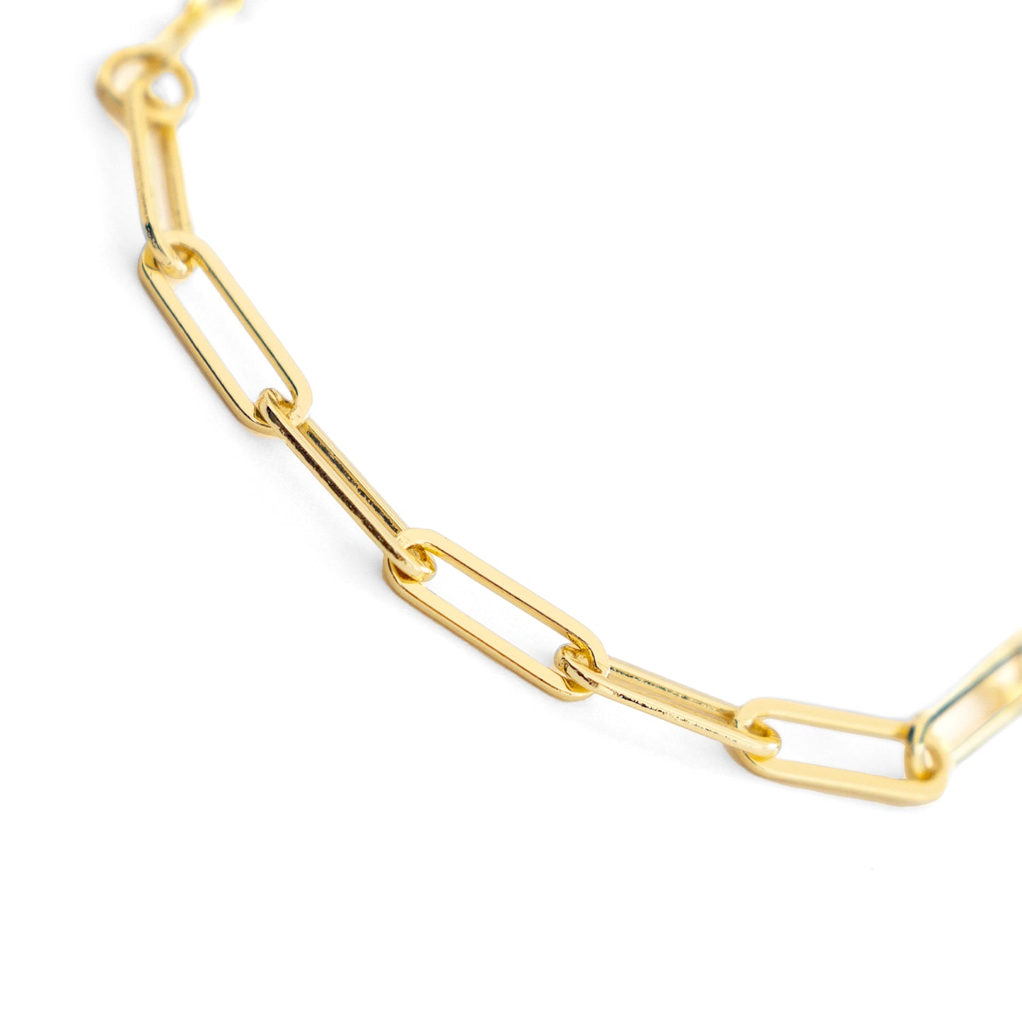 Paper Clip Chain Bracelet