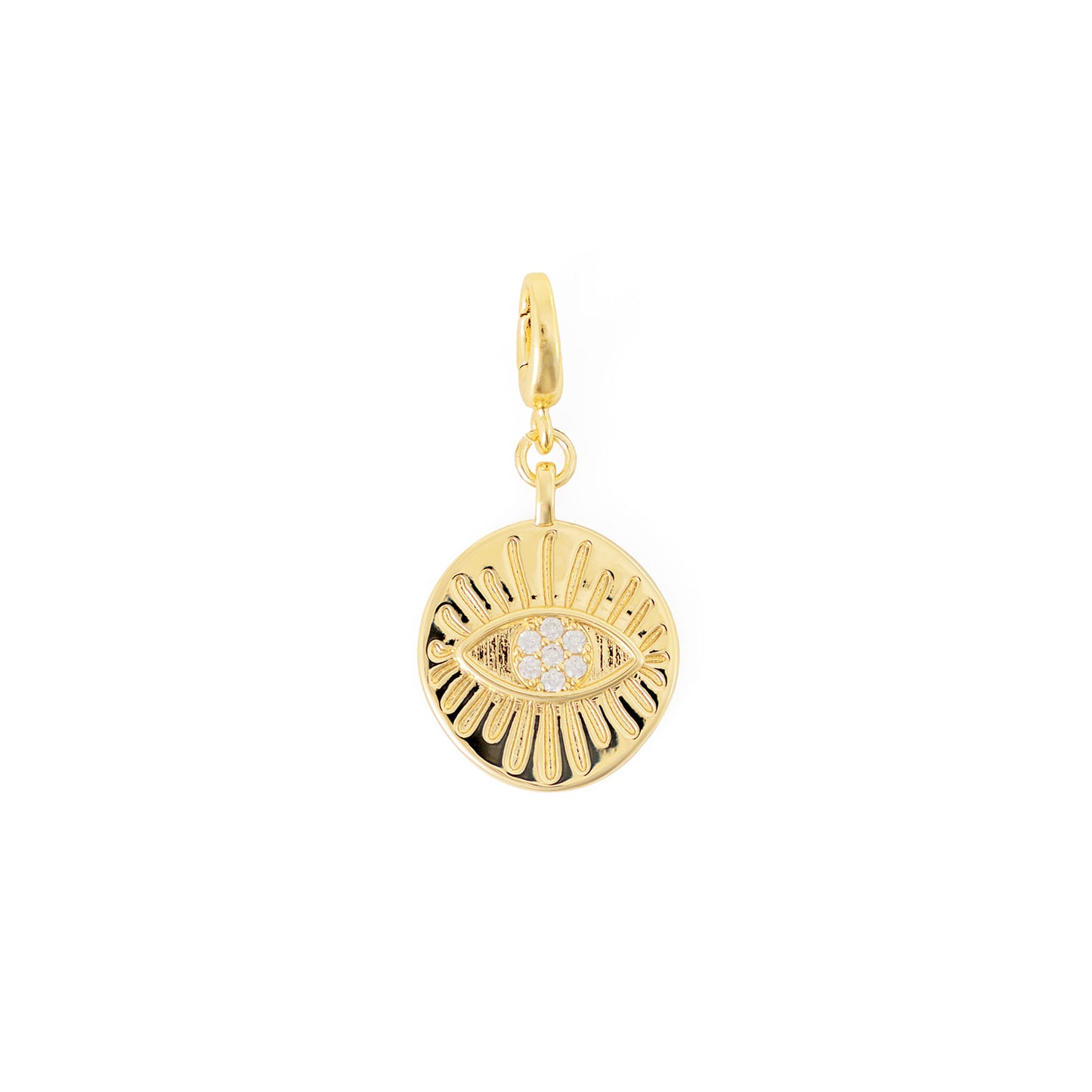 Evil Eye Circle Charm