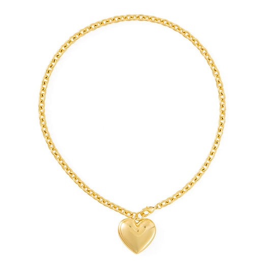 Puffy Heart Necklace