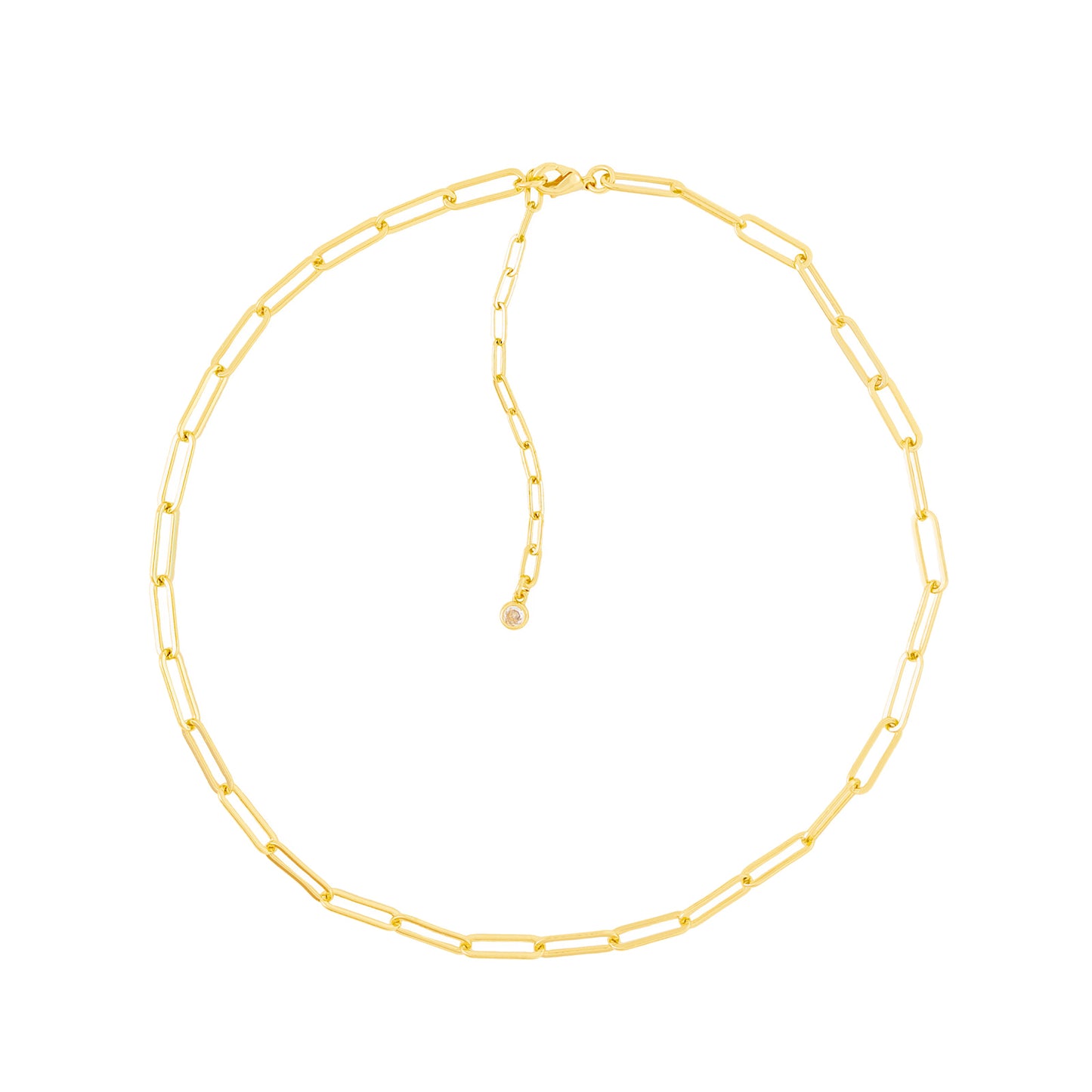 Paperclip Chain Necklace