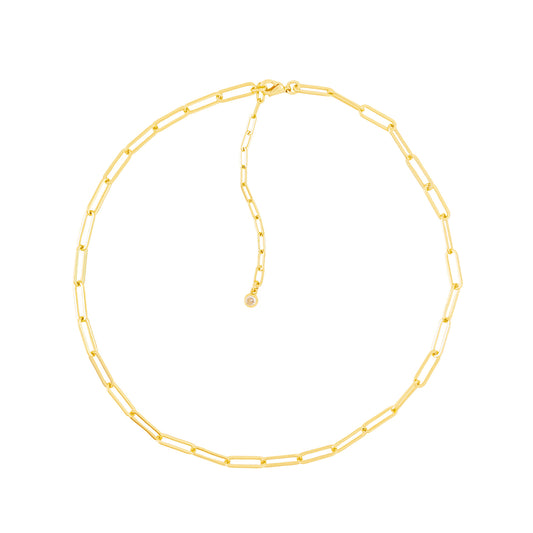 Paperclip Chain Necklace