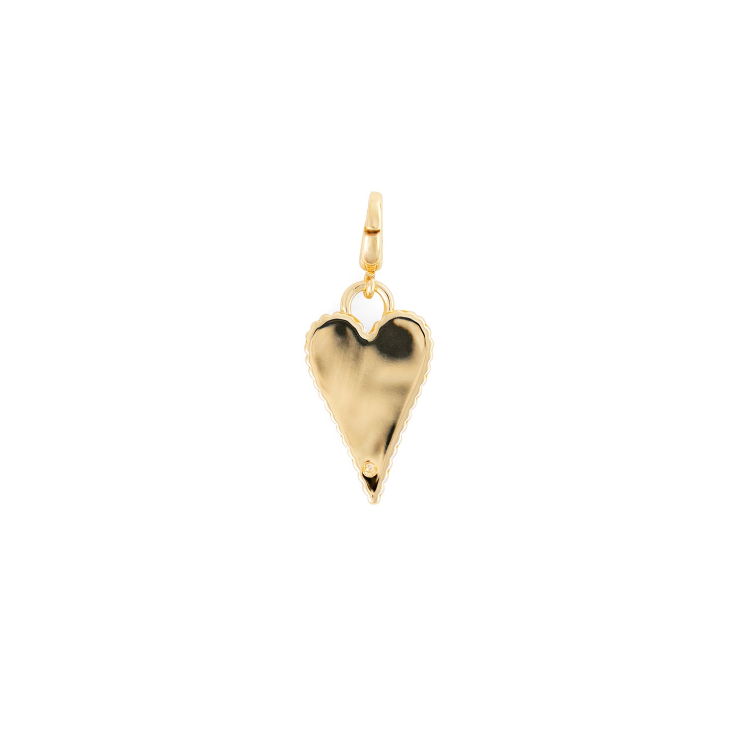 Smooth Heart Charm