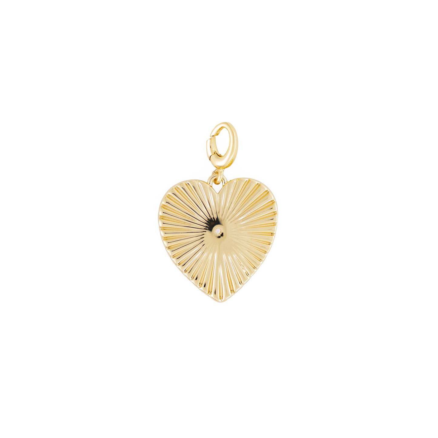 Radiant Heart Charm