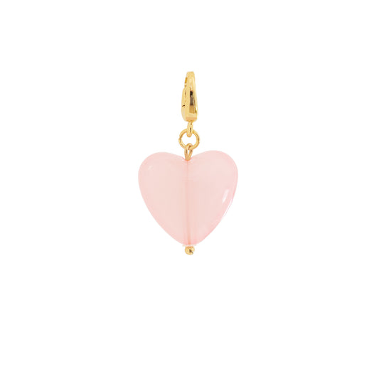 Pink Heart Charm