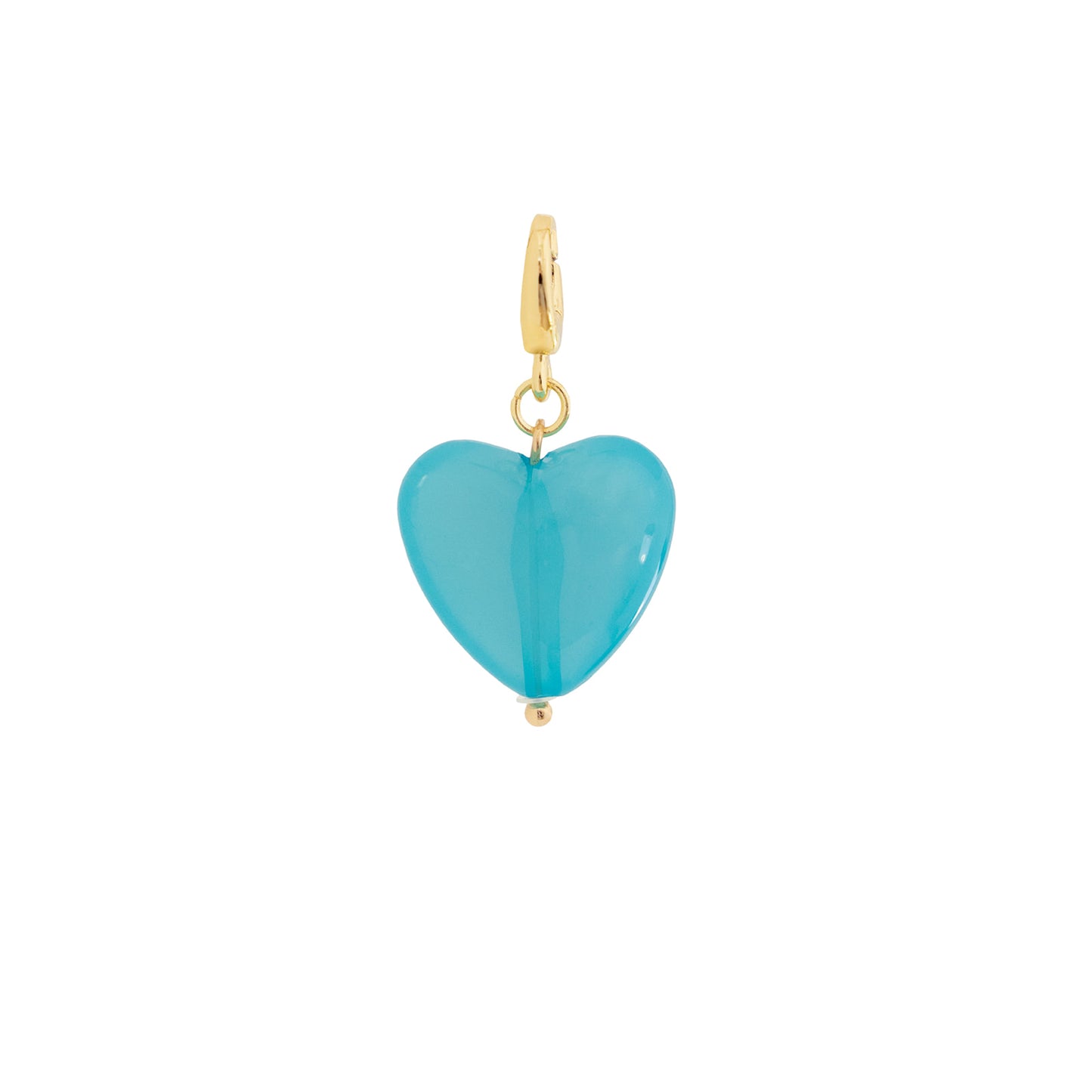 Blue Heart Charm